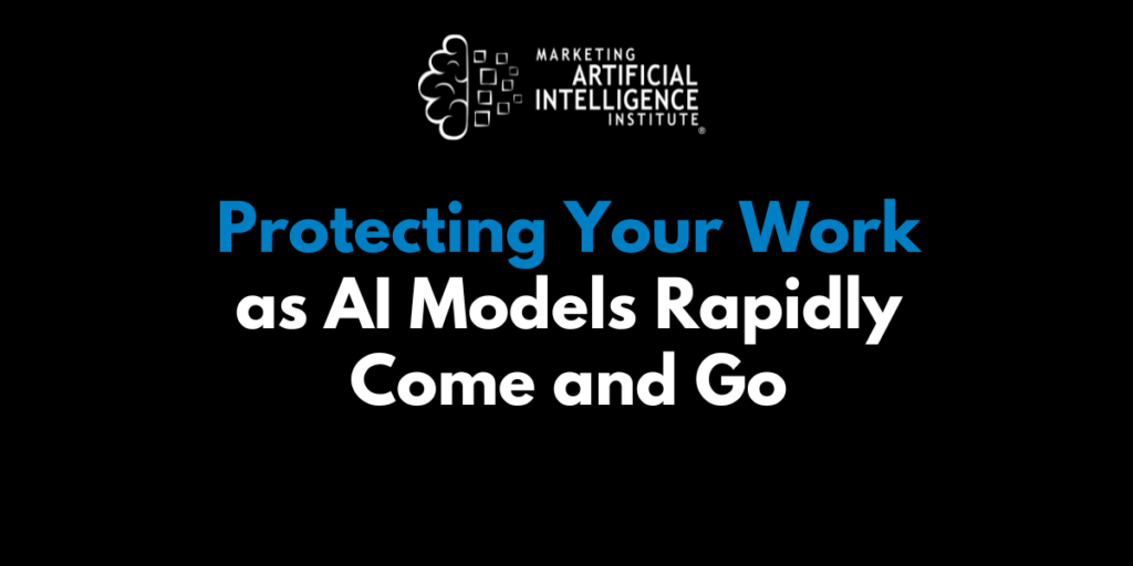 Protecting Your Work as AI Models Rapidly Come and Go