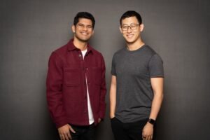 Centralize co-founders Rachit Kataria (left) and William Wang. [courtesy photo]